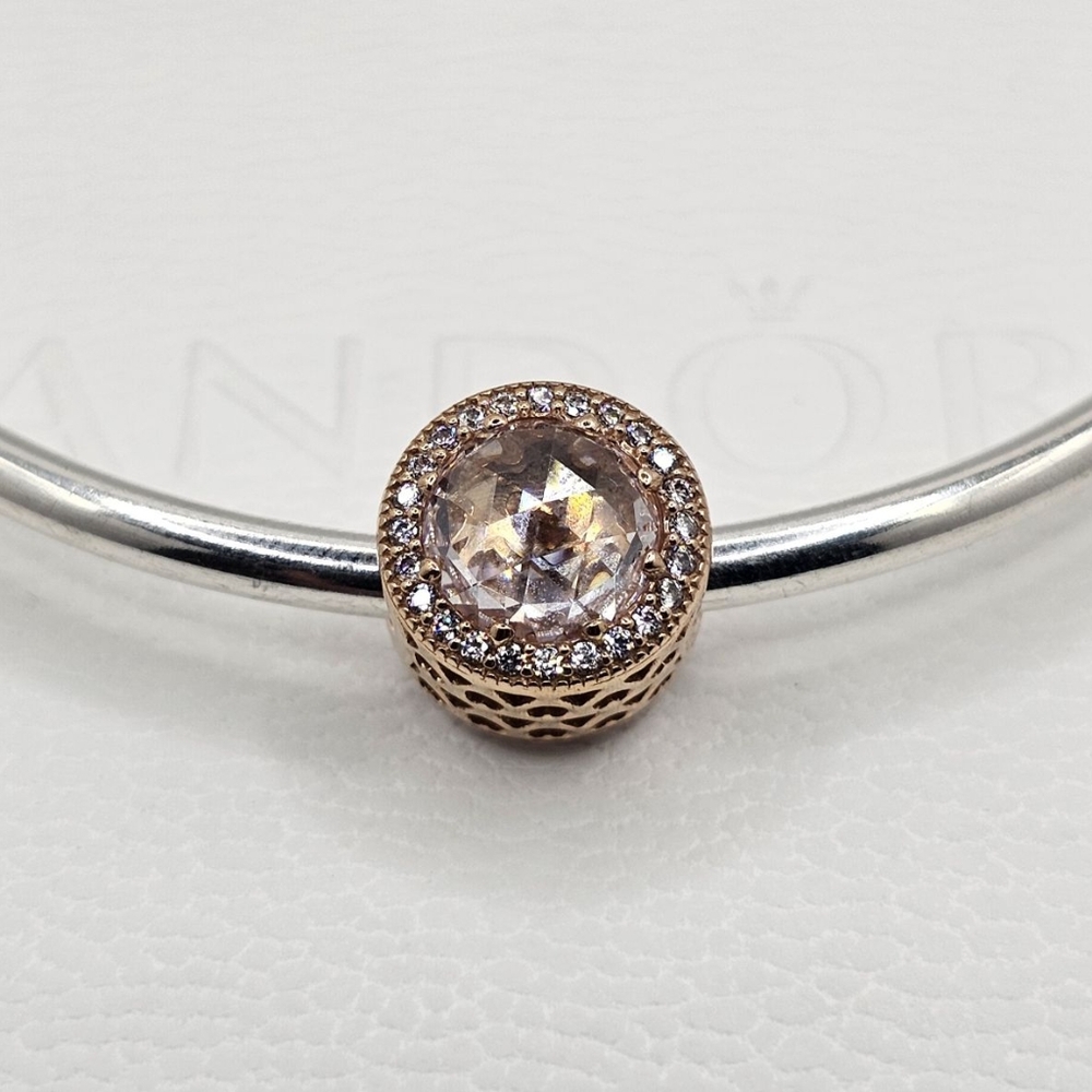 🎁Authentic Pandora ROSE RADIANT CHARM